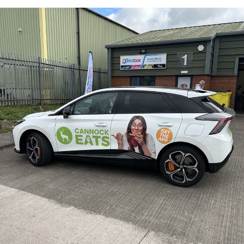 Car Graphics - Cannock Eats